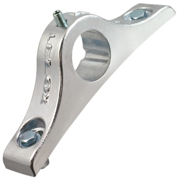 Cast Aluminium Mounting Bracket for Plastic Mudguards - Lelox